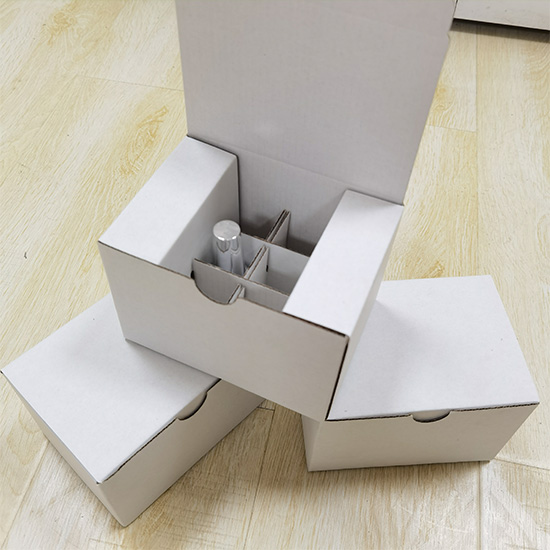 指甲油紙盒包裝 白色化妝品指甲油紙（zhǐ）箱