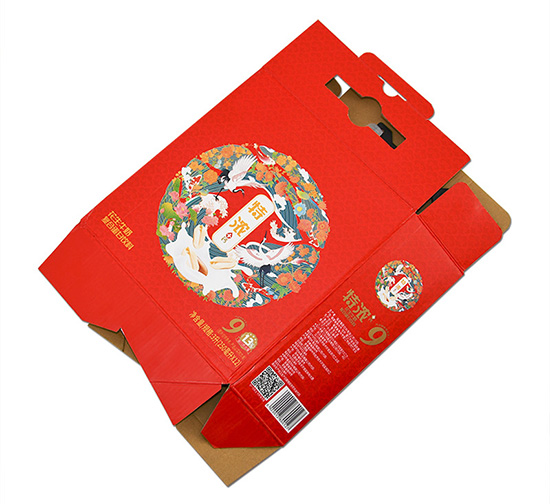 牛（niú）奶紙（zhǐ）箱包裝盒 彩色牛奶外包（bāo）裝彩盒